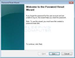 windows pword reset disk