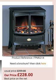 Dimplex Electric Metal Fireplaces