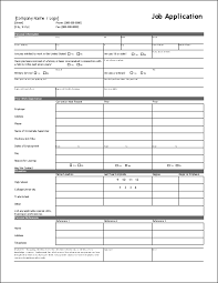 This blank basic job application form is free and printable. Job Application Template Printable Free Job Application