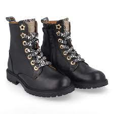 Develab Lace-up boots Black Girls (42132) - Junior Steps