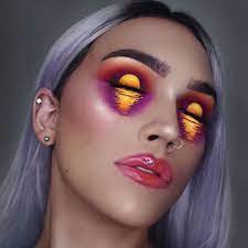 this sunset eye makeup will cure your