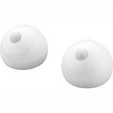 Link2home Motion Activated Battery Powered White Led Safety Night Lights 2 Pack Em Bl10w The Home Depot