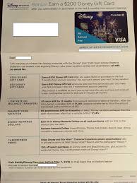 To use your new disney ® visa ® card, you will need to wait until you receive your new credit card in the mail from chase before calling disney to complete your payment. Targeted Chase Disney 200 In Disney Credit 50 Authorized User Bonus Doctor Of Credit