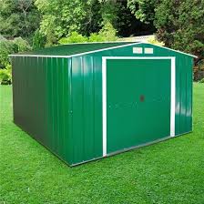 Find out why we recommend these the most and. Buy Storemore Sapphire Apex Metal Shed Green 10x10
