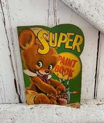 Antique Color Paint Book For Children