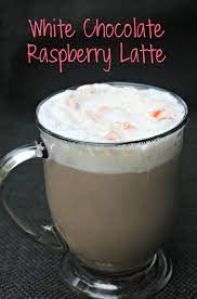 White Chocolate Raspberry Coffee Recipe gambar png