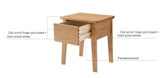 Lauro Side Table Beech Furniture