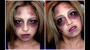 easy halloween makeup zombie