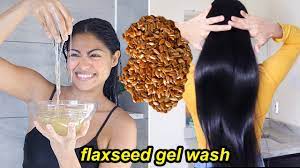my flaxseed hair wash day how to