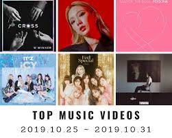 Youtube Top Music Videos On Youtube Korea 44th Week 2019