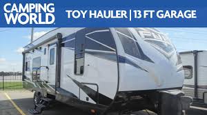 2019 heartland fuel 250 toy hauler rv review cing world