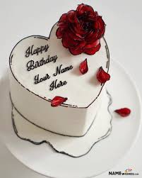 love birthday cake with name app to