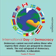 Find & download free graphic resources for international democracy day. International Day Of Democracy Thoughts Messages Quotes
