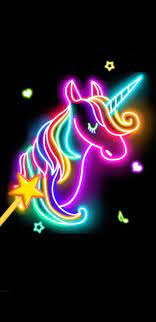 Applejack and rarity, unicorn, white, body, t. Neon Unicorn Wallpapers Top Free Neon Unicorn Backgrounds Wallpaperaccess