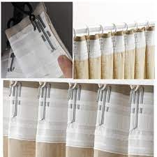 Add Curtain Tape With Hooks For Ceiling