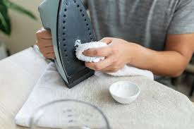how to clean an iron part by part