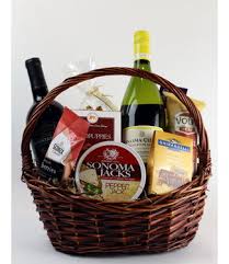 simply sonoma gift basket vine