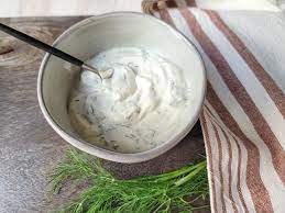 creamy dill yogurt sauce cal foodist