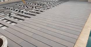 install non grooved composite decking