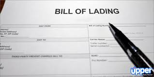 bill of lading types uses and