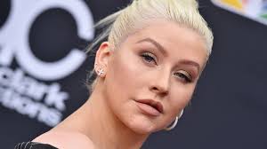 christina aguilera poses up a storm in