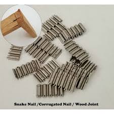 heavy duty snake nails corrugated
