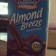 calories in blue diamond almond breeze
