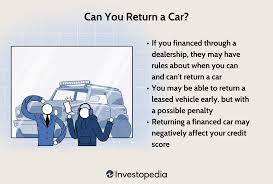 can you return a car