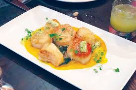 Seafood Best Sellers Halibut And Scallops Flavor The Menu