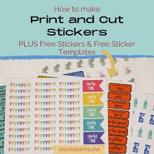 free sticker templates sticker sheets