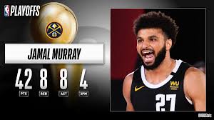 Latest on denver nuggets point guard jamal murray including news, stats, videos, highlights and more on espn. Nba Com Stats On Twitter Jamal Murray Becomes The First Player In Nuggets History With 40 Points In Back To Back Nbaplayoffs Games Sapstatlineofthenight Https T Co Tbkikyq3ld