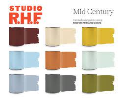 Mid Century Colors Sherwin Williams