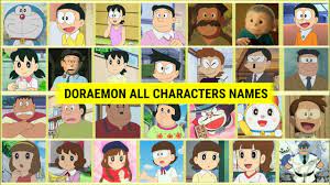 doraemon all characters names list