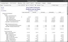 Qodbc Desktop How To Run A Profit And Loss By Class Report