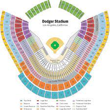 dodger stadium seating chart