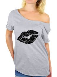 black lips shirt retro 80s lips