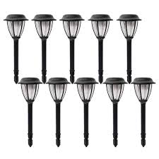 Black Outdoor Integrated Led Path Light