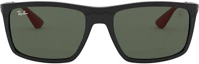 Maybe you would like to learn more about one of these? Amazon Com Ray Ban Men S Rb4228m Scuderia Ferrari Collection Rectangular Sunglasses Black Green 58 Mm Shoes