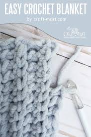 Simple And Easy Crochet Blanket Tutorial Free Bernat