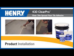 henry 430 clearpro clear vct floor