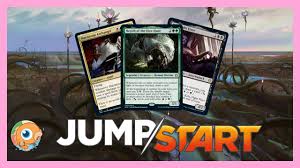 Jumpstart is a supplemental magic booster set with mostly reprints and some new cards. Jumpstart Spoilers June 17 Tiny Legendary Skeleton