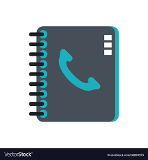 Telephone Address Book Royalty Free Vector Image