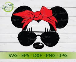 This purchase includes an svg, png, eps and a dxf file, making it perfect for use in cricut design space, sure cuts a lot, make the cut, and the silhouette. Minnie Mouse Head With Bow Svg File For Cricut Minnie Mouse Sunglesse Gaodesigns Store