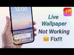 live wallpapers in ios 17