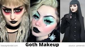 90s goth makeup tutorial step by step