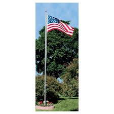 Get free shipping on qualified flagpoles or buy online pick up in store today in the outdoors department. 25ft Outdoor Flagpole Kit With 4ft X 6ft Valley Forge Flag Flag Pole Kits Yard Flags Outdoor Flags