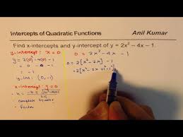 Quadratic Equation In Standard Form