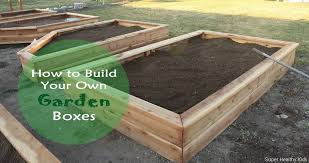 How To Build Your Own Garden Boxes