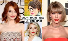You can tousle your fringe and nobody will notice your struggles with this mane type. The Best 33 Short Hairstyles For Fine Hair Superhit Ideas