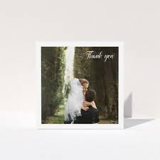 personlised wedding thank you cards